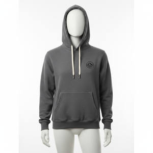 Sweat-shirt à capuche décontracté en polaire pour femme avec logo personnalisé, design graphique et poche kangourou, idéal pour l'automne et les activités de plein air - Product Image 1