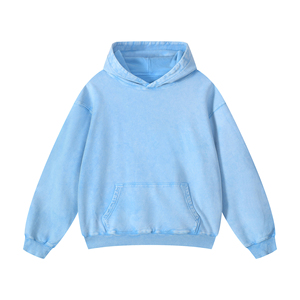 Wholesale Hot Selling DTG Printed Zippup Oversized Autumn Windproof 100% Polyester 350g Front Logo Streetwear Vintage Zip Hoodie - Product Image 1