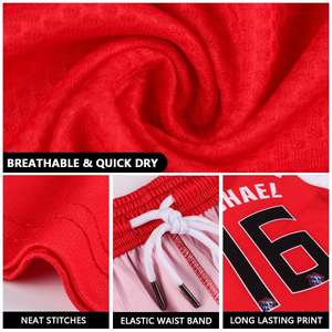 Football 2026 Custom Heat Transfer Printed Soccer Jersey Short Breathable Quick Dry Team Uniform Youth Football Training Wear - Product Image 6