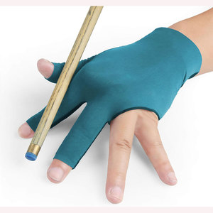 Guantes de billar transpirables de 3 dedos para hombre y mujer, resistentes al agua, precio mayorista económico - Product Image 4