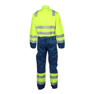 Combinaison de travail réfléchissante en coton haute visibilité 2025 – Tenue de protection confortable et de haute qualité pour hommes - Product Image 5