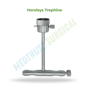 Herramienta Quirúrgica Veterinaria Horsleys Trephine de 1 Pulgada (25 mm) para Cirugía Ósea en Animales de Granja - Product Image 2