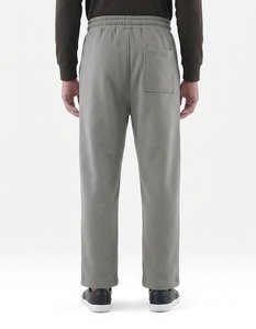 Pantalon de jogging unisexe en molleton français épais et personnalisé, taille élastique, imprimé, longueur genou, hiver - Product Image 3