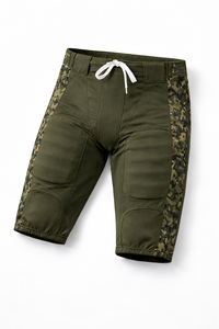Tenue d'entraînement de football américain, uniforme d'équipe, maille athlétique, couleurs d'équipe personnalisées, panneaux latéraux camouflage, sublimation sportive, Elite - Product Image 5