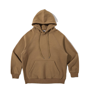 Sudadera con Capucha Extra Grande para Hombre, Color Sólido, Algodón French Terry, Estilo Casual para Otoño, Manga Larga, Diseño con Bolsillos - Product Image 6