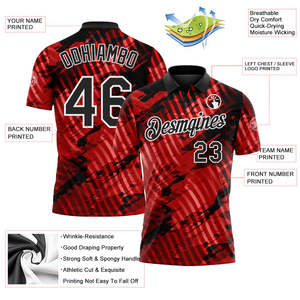 Polo de qualité export, personnalisable par sublimation, vêtements de sport, usine de vêtements OEM, fournisseur mondial - Product Image 3