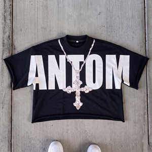 เสื้อยืดผู้ชายผ้าเจอร์ซีย์พิมพ์ลายซิลค์สกรีนคุณภาพสูง ระบายอากาศได้ดี ขนาดใหญ่พิเศษ ผ้าฝ้าย/ใยไผ่ 220gsm แห้งเร็ว ออกแบบได้ตามต้องการ - Product Image 3