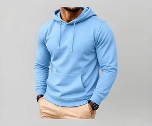 Fabricant de sweats en coton pour l'hiver, fabricant de sweats à capuche de qualité supérieure pour hommes, fournisseur de vêtements d'hiver décontractés - Product Image 2