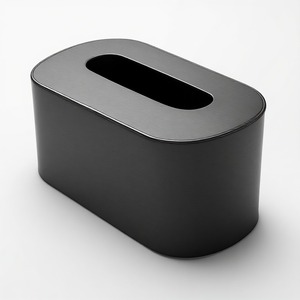 Elegante Cubierta de Metal Negro Mate para Caja de Pañuelos con un Diseño Contemporáneo y Sofisticado para Decoración del Hogar, Oficina, Hotel y Restaurante - Product Image 5