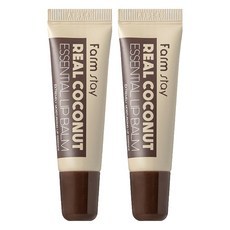 Balsamo Labbra al Cocco Vero Farmstay Sconto 10ml 2pz Idratante Gusto Frutta Ingredienti Essenziali a Base di Erbe 10g Peso Netto - Product Image 1