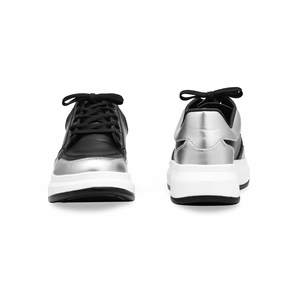 Zapatilla Deportiva Casual Negra Mujer Diseño Grueso Modelo AT7429 - Product Image 2