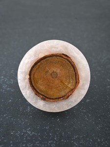 Bouton de meuble en résine écologique fait main, rond, turquoise émaillé avec motif ange pour la décoration intérieure - Product Image 5
