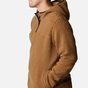 Sudadera con Capucha Sherpa para Hombre, Elegante, Ultra Suave, Forrada de Felpa, con Cierre, Diseño Urbano para Clima Frío y Uso al Aire Libre, Protección Solar - Product Image 3