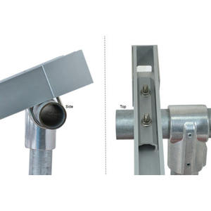 Prosolar groundtrac 2ชุดประกอบกลอน U ชัดเจนสำหรับ A-UAS-1S-2ติดตั้งพลังงานแสงอาทิตย์ - Product Image 1