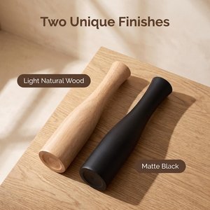 Vase à fleurs en bois, lot de 2 pièces de tailles différentes, jardinières en bois de bonne qualité, décoration de table, vente chaude - Product Image 5