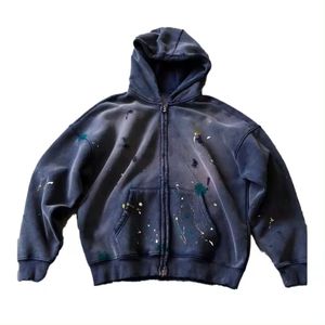 Service OEM, vente en gros, sweats à capuche décontractés pour hommes, impression numérique, couleur personnalisée, tissu en polaire léger en polyester/coton - Product Image 1