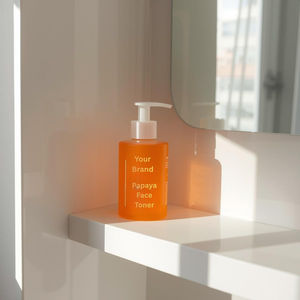 Tónico Enzimático de Papaya con Péptidos Orgánicos de Marca Privada, Vitamina C, AHA/BHA para Eliminar el Acné, Exfoliación Facial, Limpieza Profunda para Todo Tipo de Piel - Product Image 1