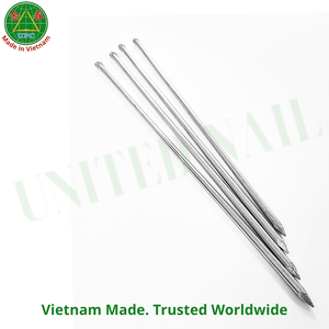 3.7 Inch Flat round Head Steel <b>Nails</b> Smooth Shank All Size for Woodworking from Vietnam | clavo de uso general - Product Image 2