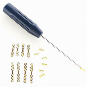 แผ่นขากรรไกรตรงขนาด 2.0 มม. พร้อมสกรูหัวไขว้ ชุด 39 ชิ้น ไทเทเนียม - Product Image 1