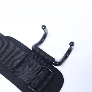 Ganchos de Neopreno para Levantamiento de Pesas, Ganchos de Metal para Barra, Antideslizantes, para Entrenamiento Físico, Gancho para Levantamiento de Pesas - Product Image 3