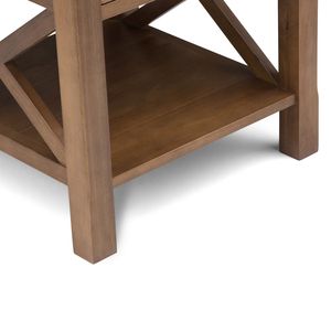 Tavolino da salotto Kitchener marrone medio per arredamento soggiorno - Product Image 3