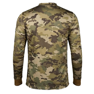 เสื้อเชิ้ตแขนยาวลายพรางสำหรับผู้ชาย ผ้าโพลีเอสเตอร์ซับเหงื่อ สำหรับใส่กิจกรรมกลางแจ้งในฤดูใบไม้ผลิ - Product Image 3