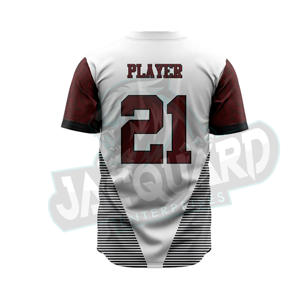 Maillot de baseball personnalisé sublimé pour homme, tenue de sport respirante pour équipe de jeunes, collection sportive et compétitive 2025 - Product Image 4