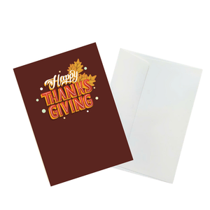 Wholesale OEM/ODM 3D Pop Up Card ThanksGiving Design Vietnam Manufacturer Handmade Greeting Card Foil Stamping Premium Card - Product Image 5
