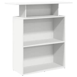 Mostrador de Recepción Mediano de Madera Sintética Blanca - Product Image 2