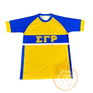 เสื้อยืดชมรมหญิงซิกมาแกมมาโร GREEK TREASURES แบบสั่งทำพิเศษ พิมพ์ลายแบบซับลิเมชั่น ผ้าฝ้าย 100% ระบายอากาศได้ดี เหมาะสำหรับฤดูร้อน - Product Image 1