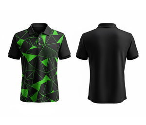 Polyester Sublimation Polo Shirt – Lightweight & Breathable Design for Men Women Youth Quick-Dry Dry-Fit Active Polo - Product Image 3