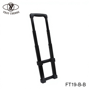 Poignée de valise de voyage en alliage d'aluminium à 4 sections, longueur extensible 884 mm, OEM - Product Image 1