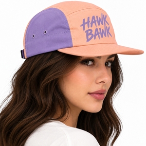 Gorra de Campamento Unisex con Cierre Trasero Ajustable, Logotipo Personalizado Disponible, Construcción de Múltiples Paneles, Estilo Moderno - Product Image 3