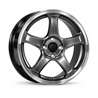 Jantes forgées monobloc à cinq branches avec lèvre polie 18-22 pouces 5x112 5x114.3 VIW-188 pour BMW Audi Mercedes-Benz