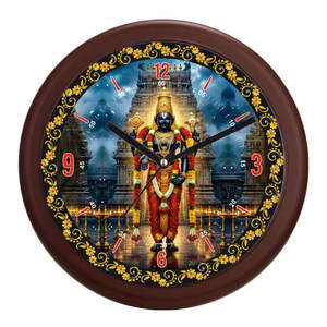 Tirupati Balaji Personalized Plastic Wall Clock with <b>Gift</b> <b>Box</b> for Home Decoration-for Mother's Day & Graduation Celebrations - Product Image 3
