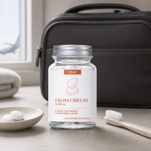 [FROM OREUM] Pasta Dental Sólida con Sabor a Mandarina de Jeju, 60 Tabletas para la Rutina Diaria del Cuidado Dental - Product Image 2