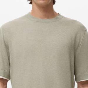 เสื้อยืดคอตตอนโพลีเอสเตอร์ 100% แบบกำหนดเองสำหรับผู้ชาย พร้อมโลโก้สั่งทำ เสื้อยืดสำหรับออกกำลังกายและสวมใส่ทั่วไป ผู้ผลิตแบบ OEM ODM - Product Image 2