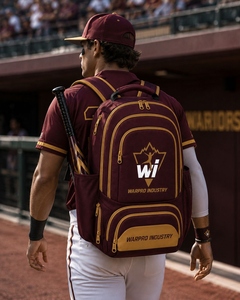 Mochila Deportiva de Nailon WARPRO INDUSTRY de 30-40L con Diseño de Logotipo y Múltiples Bolsillos - Product Image 2