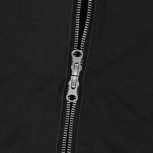 Conjunto deportivo personalizado transpirable para hombre, con cremallera, de poliéster y nailon, de dos piezas, cortavientos, conjunto corto, chándal para hombre. - Product Image 6