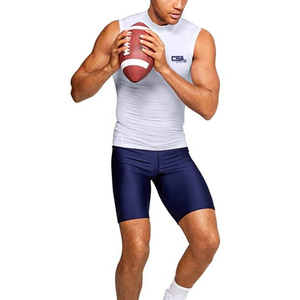 Comfortable Sleeveless <b>Compression</b> Shirt For Men Moisture Wicking Quick Dry Fitness Workout Training - Product Image 4
