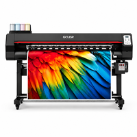 Impresora Eco Solvente GCLOR Easyjet 1601 1602 de 1.6m, Máquina de Impresión de Vinilo por Sublimación I3200 F1080