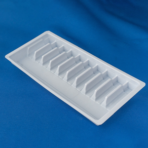 ถาดพลาสติก PVC แบบใช้แล้วทิ้งสำหรับบรรจุยาชนิดแอมพูล ความหนา 1 มม. สำหรับใช้กับยา - Product Image 4