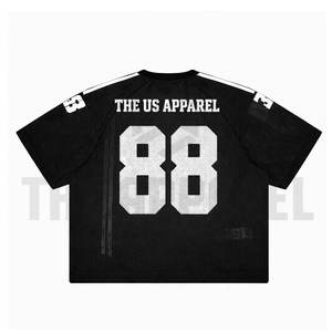 Camiseta Deportiva de Malla Oversize Personalizada para Hombre, Estilo Hip Hop, Fabricante Mayorista OEM - Product Image 3