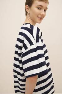 Women's Short Sleeve Cotton Jersey T-Shirt Casual Solid Color Regular Fit Knitted Plain Dyed <b>Top</b> - Product Image 5