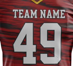 Conjunto de Uniforme de Fútbol Americano Nueva Temporada 2026 |   Camiseta Deportiva de Manga Corta para Hombre con Logotipo Personalizado en Color |   Servicio OEM para Partidos de Clubes y Ligas - Product Image 3