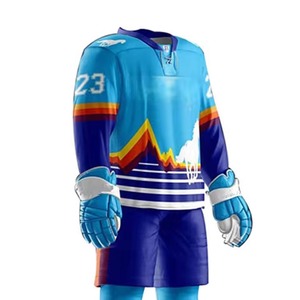 Diseña Tu Propio Uniforme de Hockey sobre Hielo, Uniforme de Hockey sobre Hielo Profesional de Alta Calidad, Servicio ODM/OEM Disponible - Product Image 6