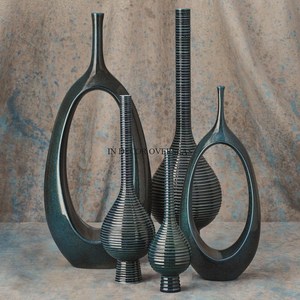 Modern Creative Art Designer <b>Gold</b> Plated Prime Quality Metal Made Attractive Look Flower <b>Vase</b> Home Hotel Living Room Decor - Product Image 6