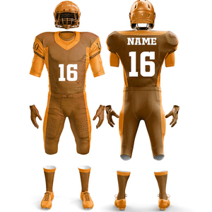 Team American Football Uniform with Unique Sleeve Pattern - Product Image 1
