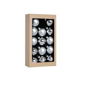 Adornos para Árbol de Navidad, Bolas de 3.15 Pulgadas con Purpurina Efecto Hielo Triturado y Detalles Dorados en Forma de Rayos de Sol, Hechos a Mano, Irrompibles, para Colgar - Product Image 2