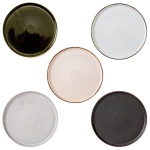 For 200 Wabi-Sabi <b>Porcelain</b> Sushi <b>Plate</b> Made in Japan Flat Dish Microwave & Dishwasher Safe - Product Image 1